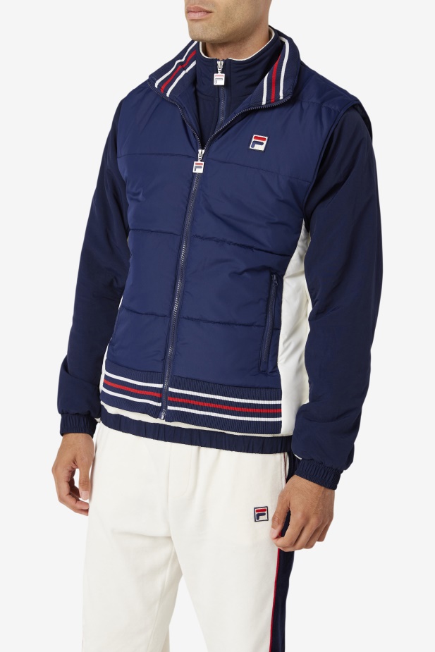 Fronta Peacoat/gardenia Matias Vest
