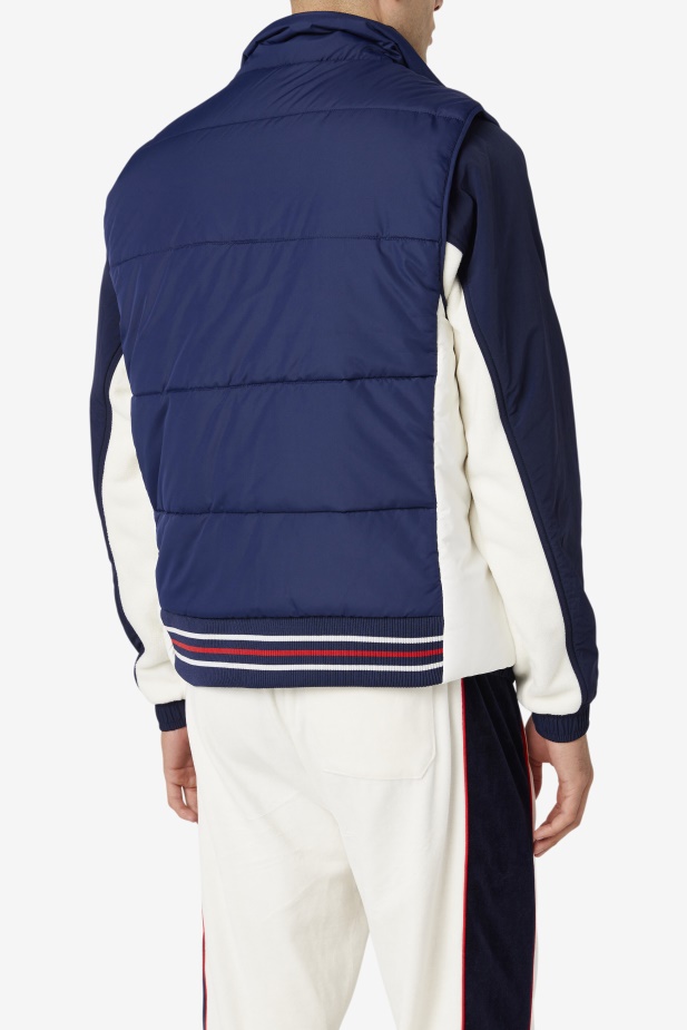 Fronta Peacoat/gardenia Matias Vest