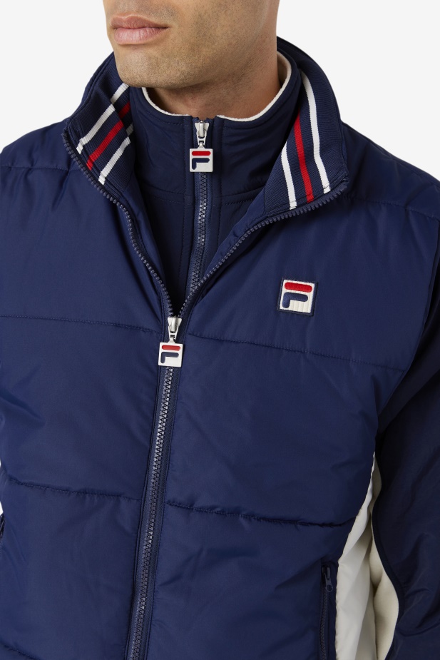 Fronta Peacoat/gardenia Matias Vest