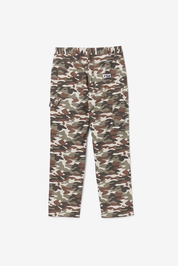 2pac Cargo Kalhoty Fila Camo Print
