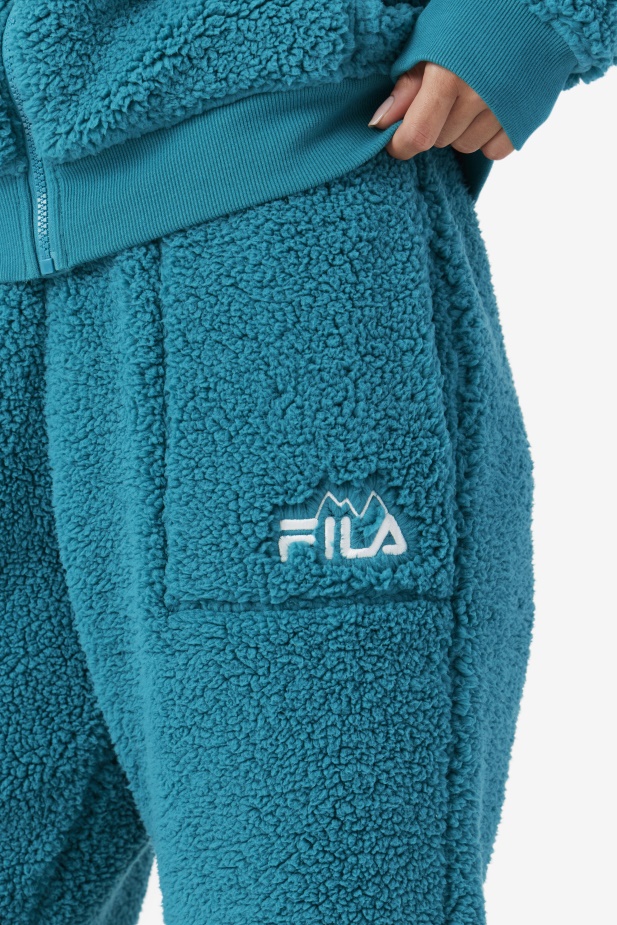 Paní Sherpa Jogger Deep Lake Fila
