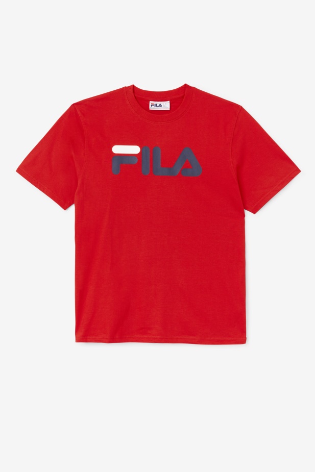 červené Pánské Triko Fila Orel