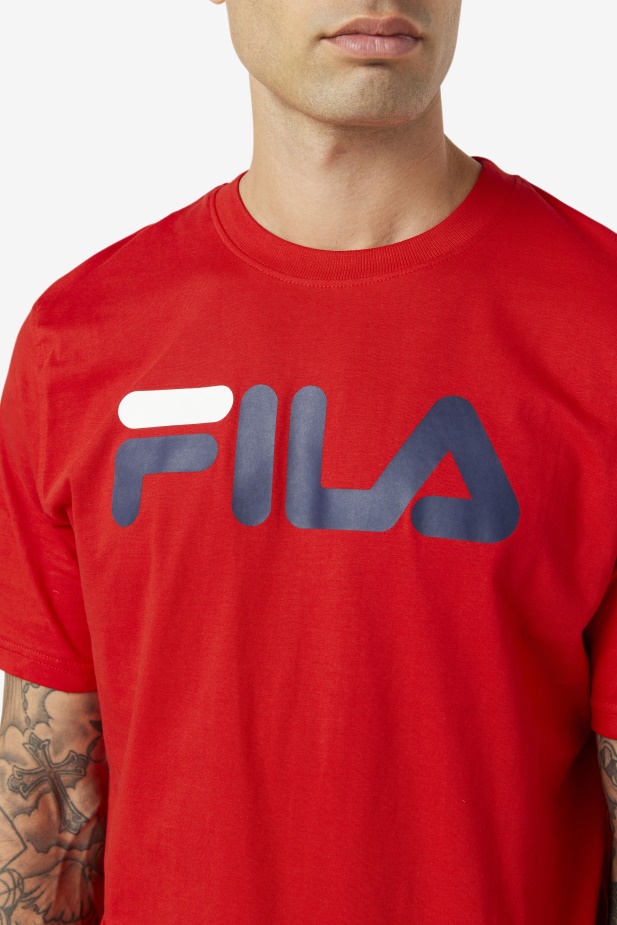 červené Pánské Triko Fila Orel