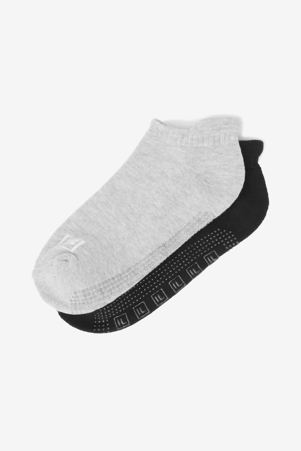 Fila Dámská No Show Grip Ponožka 2-balení černá Multi