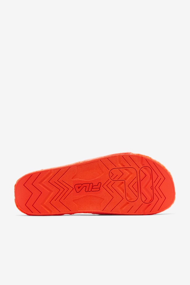 Cherry Tomato/bayou/white Fila Froté Drifter Slide