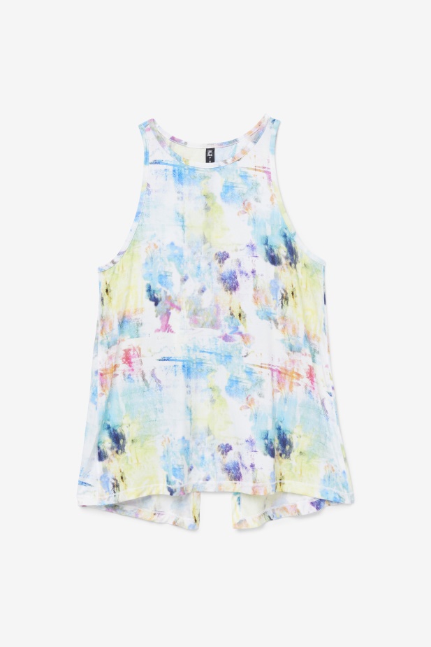 Tie Dye Fila Fi-lux Otevřené Zadní Tílko