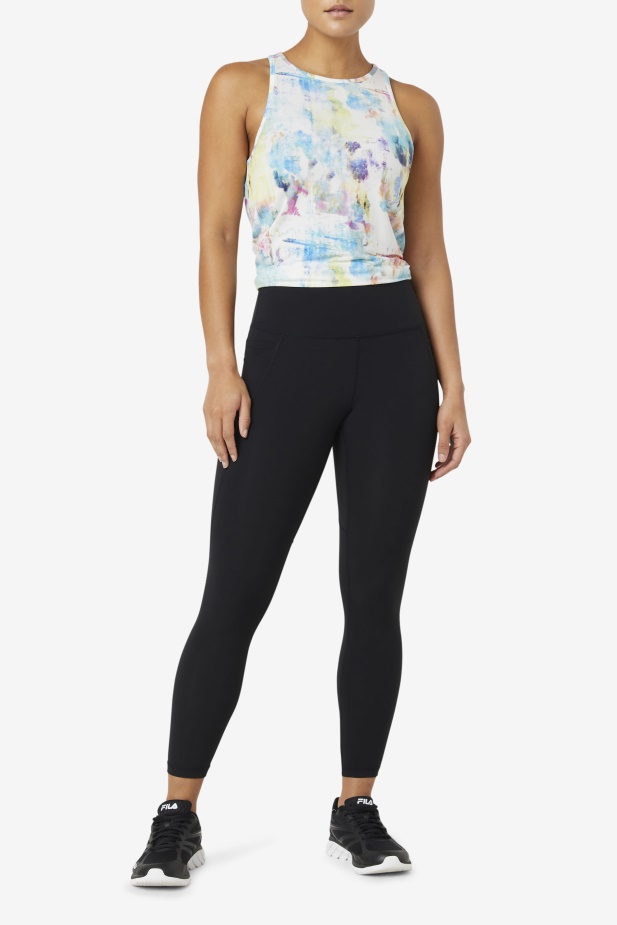 Tie Dye Fila Fi-lux Otevřené Zadní Tílko