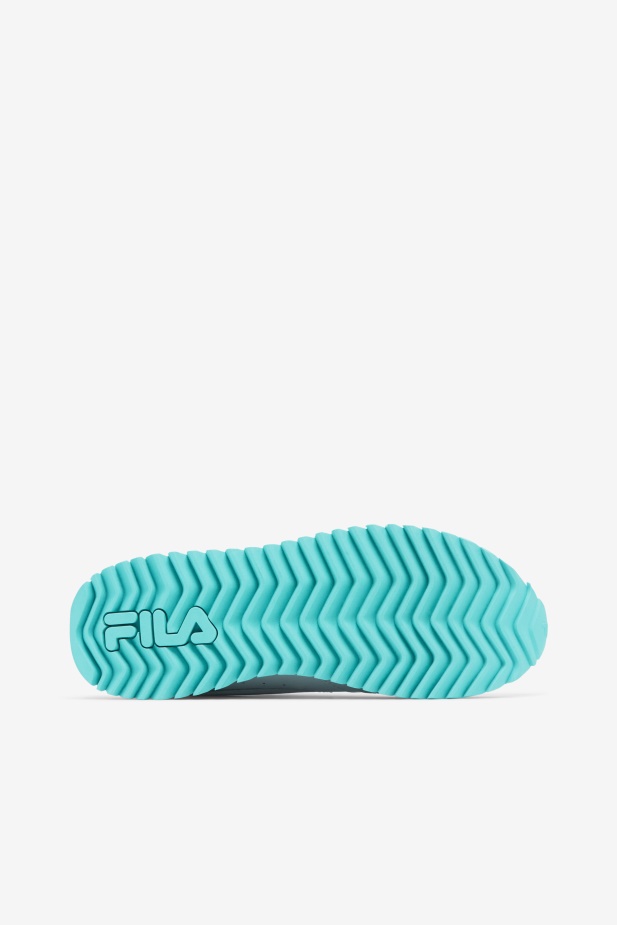 Bílá/námořnická/arubská Modrá Dámská Orbit Stripe Fila