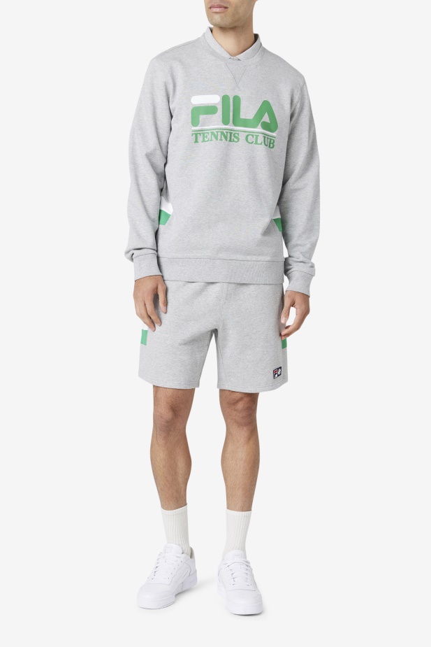 Ameh Mikina Světle šedá/želé/bílá Fila
