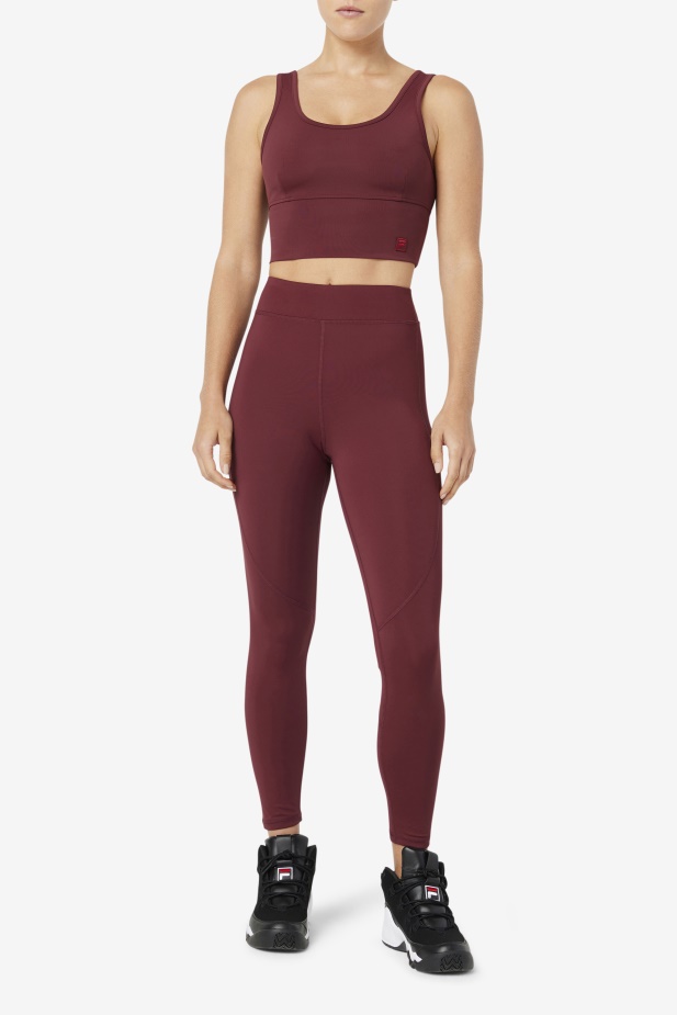 Fila Emie Legging Tawny Port