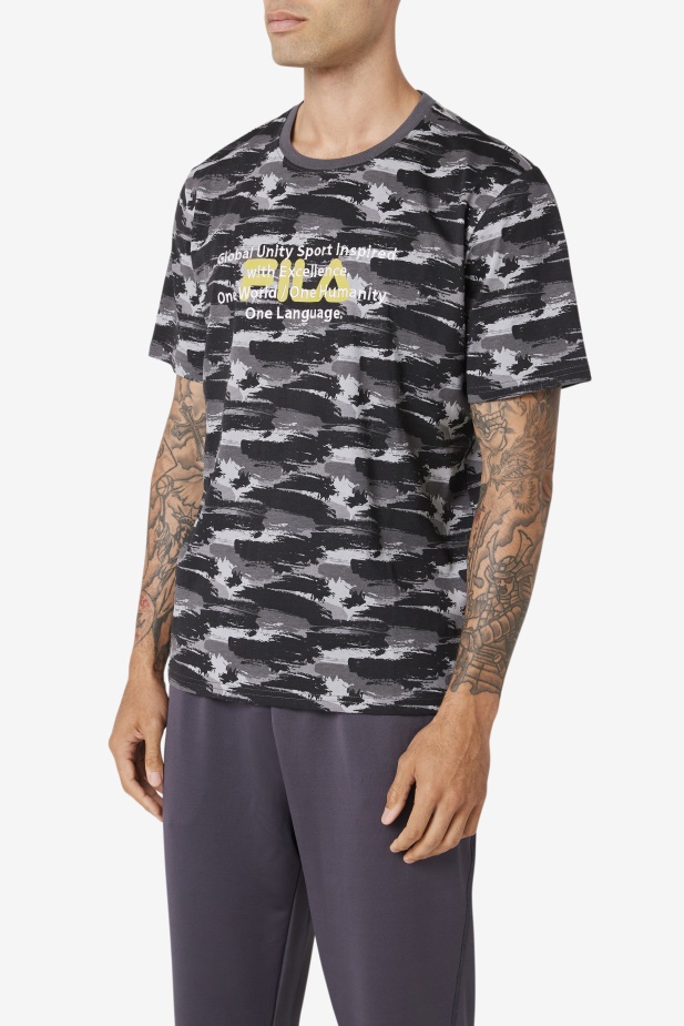 Thunderstorm/camo Pepacton Tee Fila
