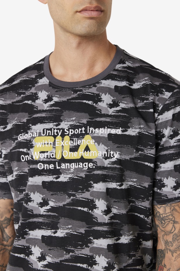 Thunderstorm/camo Pepacton Tee Fila