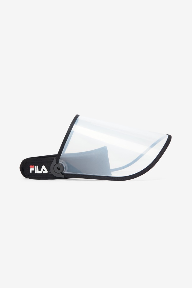 černý/čirý Plastový Obličejový štít Fila