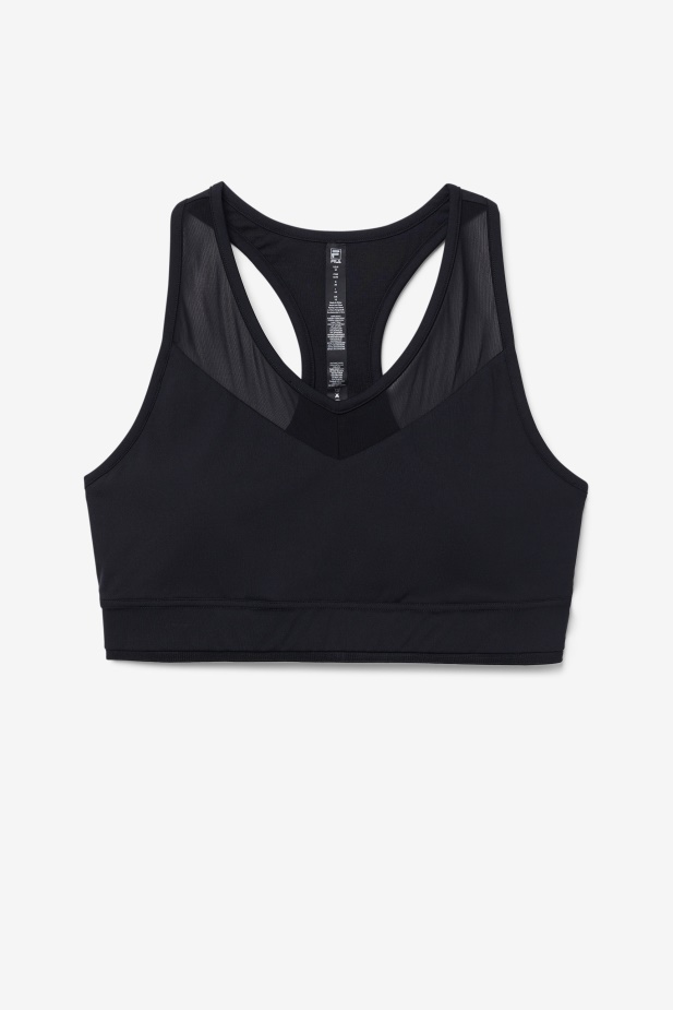 Podprsenka Fila Uplift Racerback Top černý