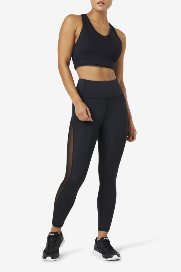 Podprsenka Fila Uplift Racerback Top černý