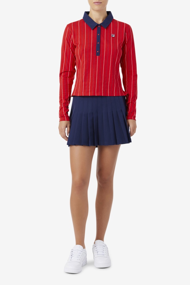 Fila Amy Plisovaná Sukně Námořnická