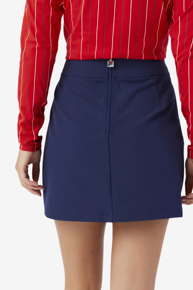 Fila Amy Plisovaná Sukně Námořnická