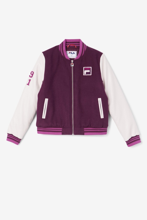 Fila Hroznové Víno/potpourri/rouge Dixon Univerzitní Bunda