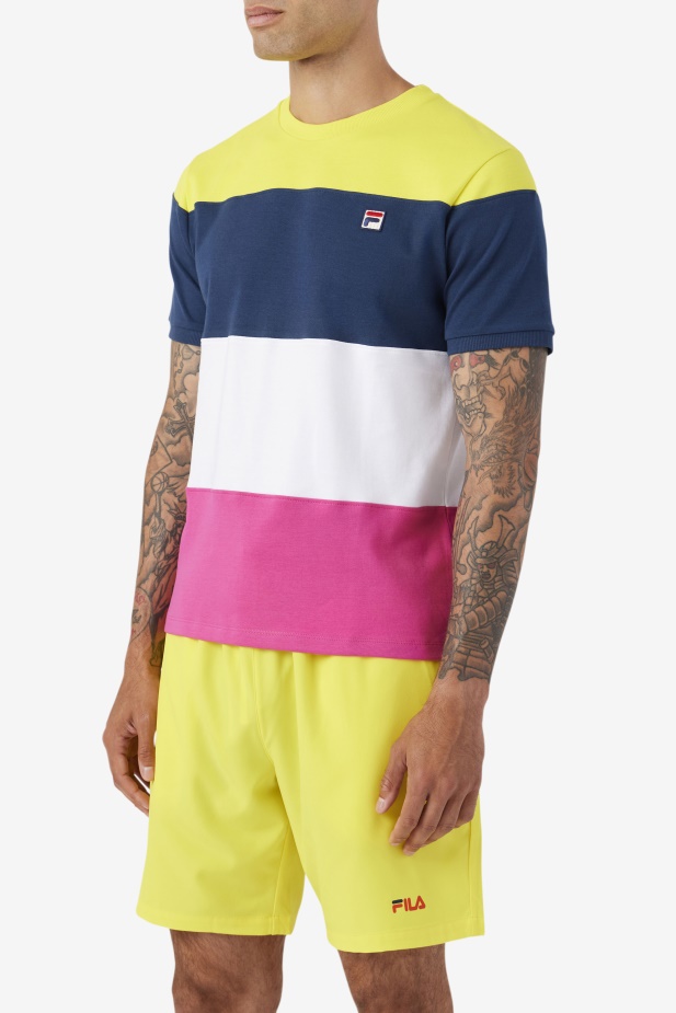 Fila Námořnická/bílá/žlutá Sloužit Posádka
