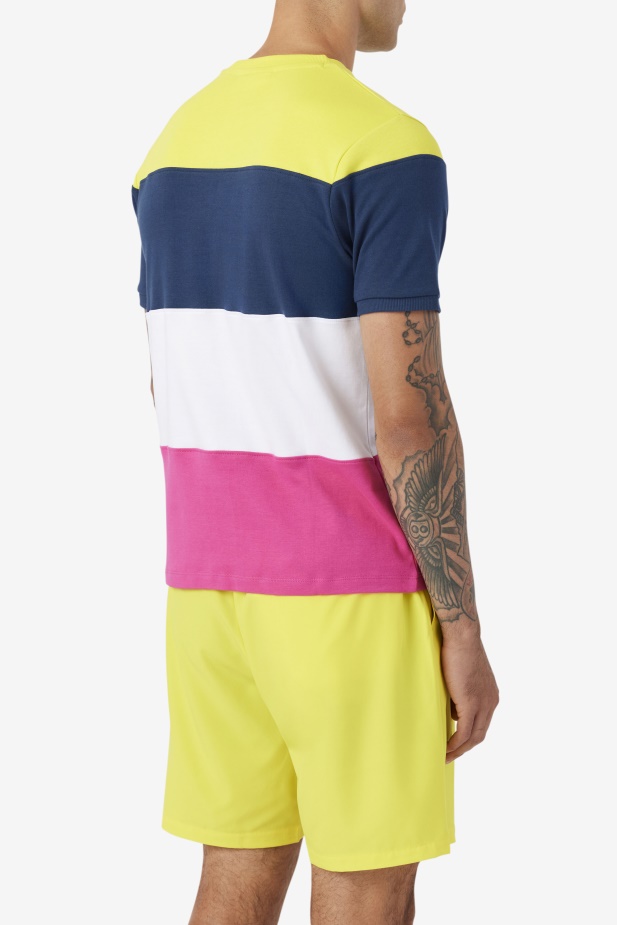Fila Námořnická/bílá/žlutá Sloužit Posádka