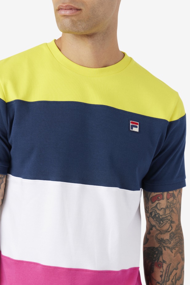 Fila Námořnická/bílá/žlutá Sloužit Posádka