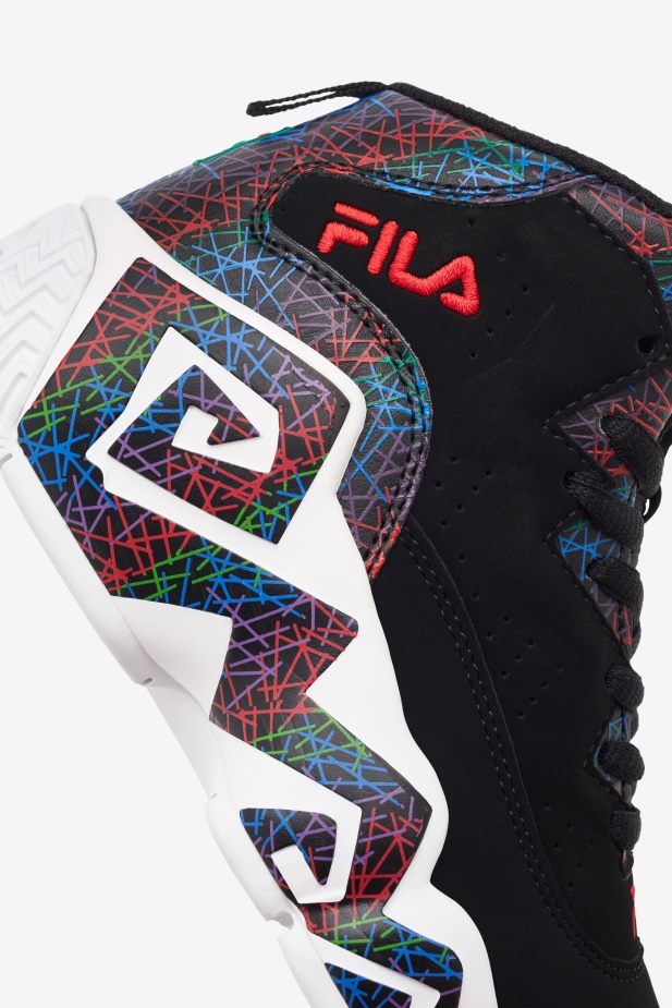 černá/amazon/modrá Malá Dětská Mb Laserová Fila