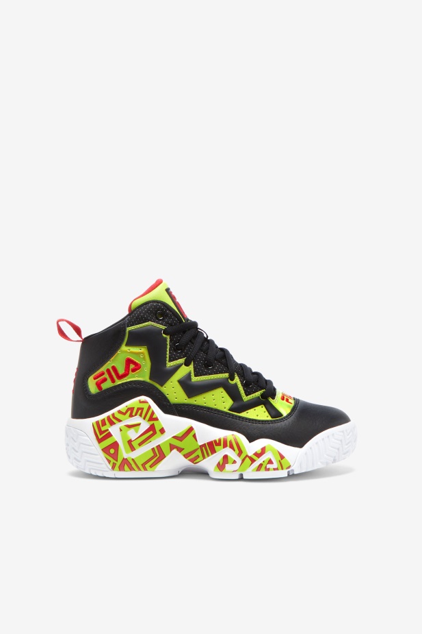 Fila Velká Dětská Mb Noční Procházka červená/limetka Punč/černá