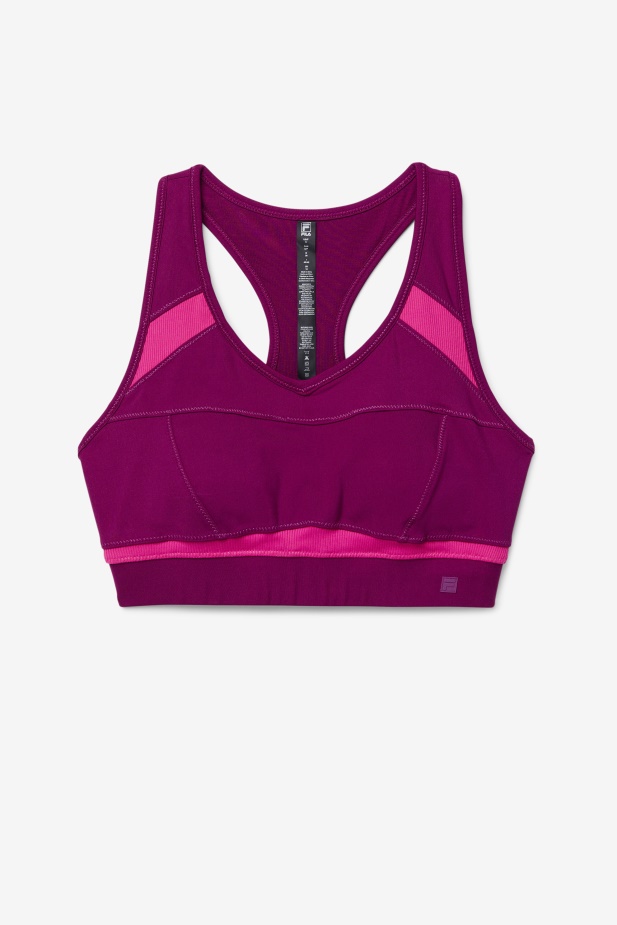 Sportovní Podprsenka Mprpl/ppck Fila Uplift Racerback