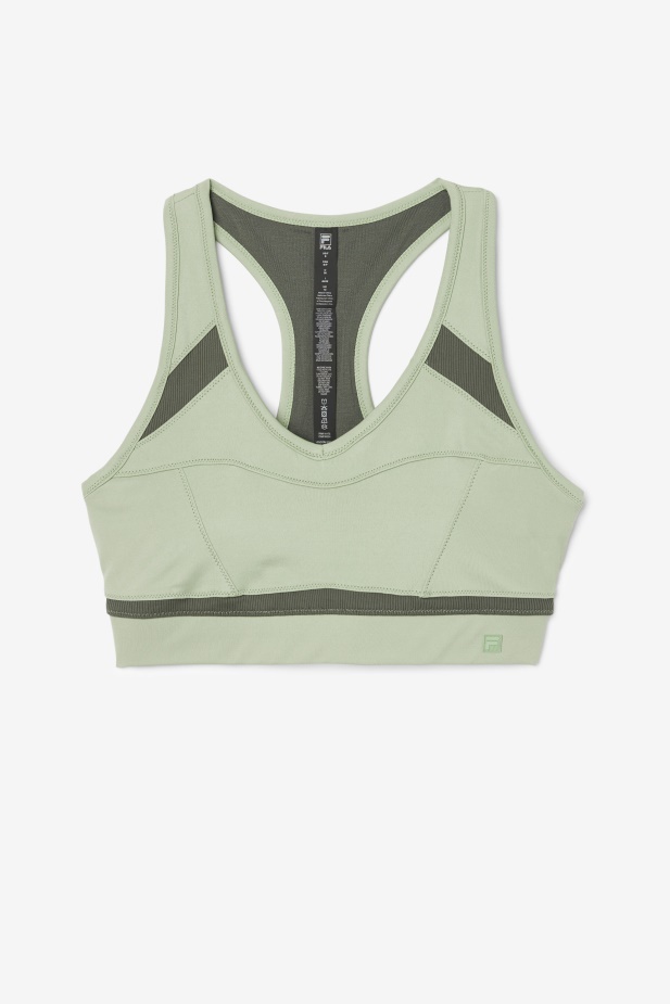 Sportovní Podprsenka Fila Uplift Racerback Bazalka/tymián