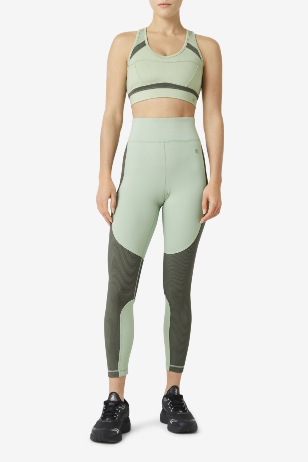 Sportovní Podprsenka Fila Uplift Racerback Bazalka/tymián