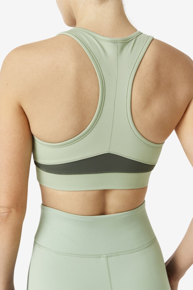 Sportovní Podprsenka Fila Uplift Racerback Bazalka/tymián