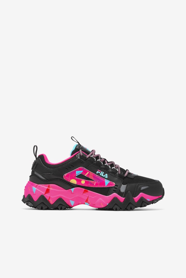Fila Dámský Dubmont Tr Black/pink Glo/bluefish