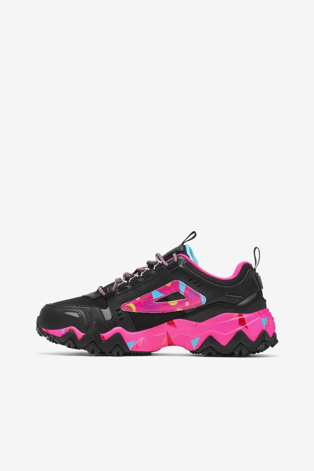 Fila Dámský Dubmont Tr Black/pink Glo/bluefish