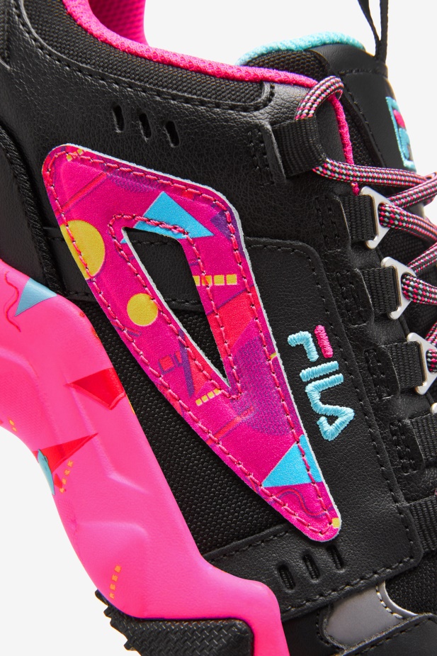 Fila Dámský Dubmont Tr Black/pink Glo/bluefish
