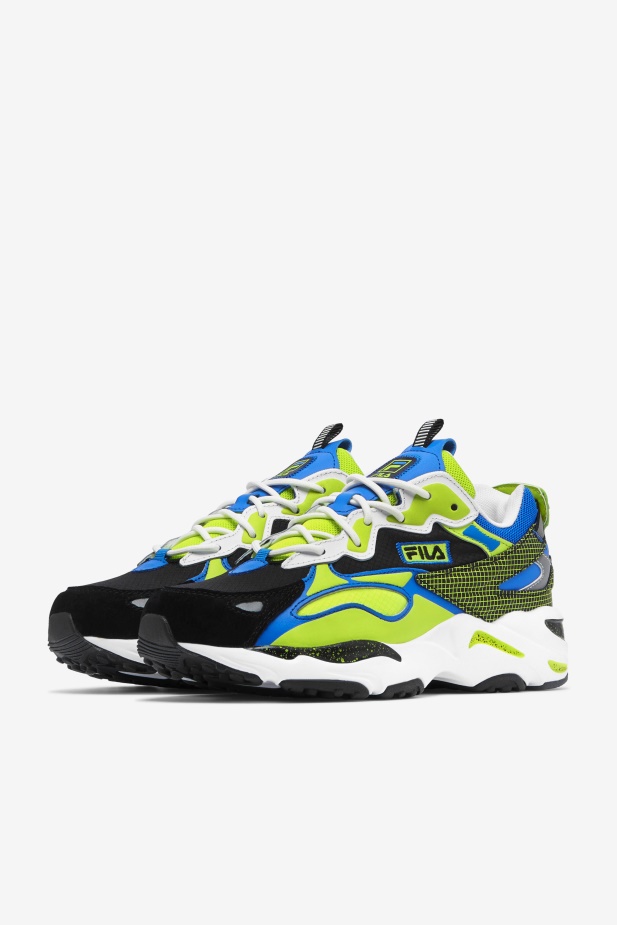 Fila White/black/lime Punch Pánské Ray Tracer Apex