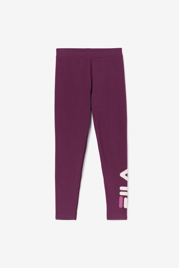 Elora Legging Fila Hroznové Víno/potpourri/rouge