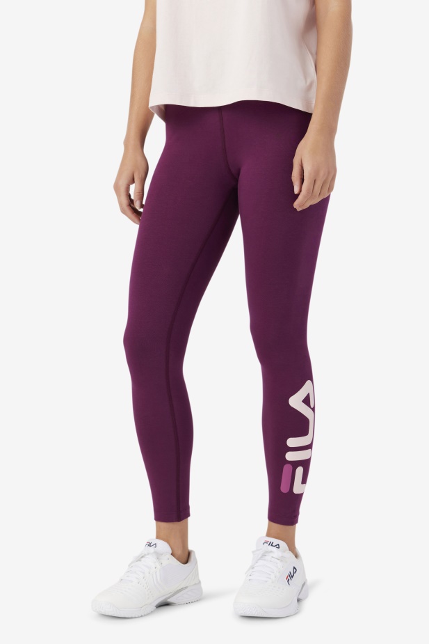 Elora Legging Fila Hroznové Víno/potpourri/rouge