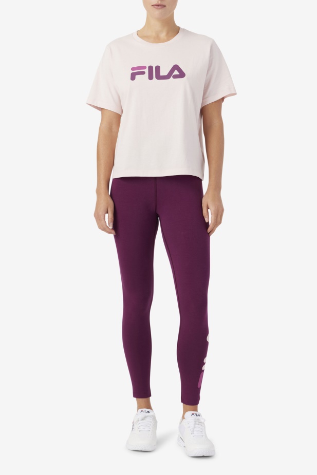 Elora Legging Fila Hroznové Víno/potpourri/rouge
