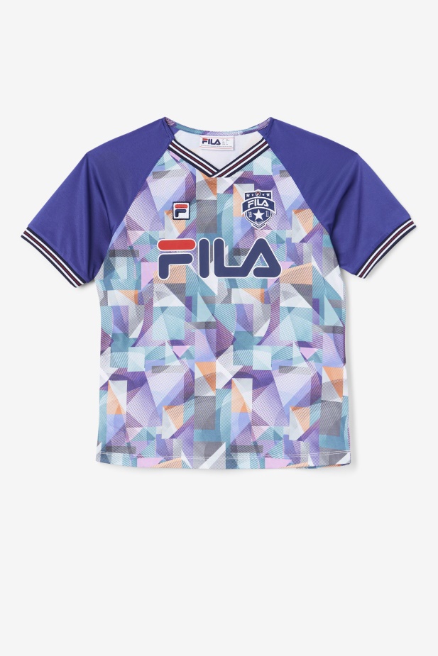 Geoprint/modrý Fallone Jersey Fila