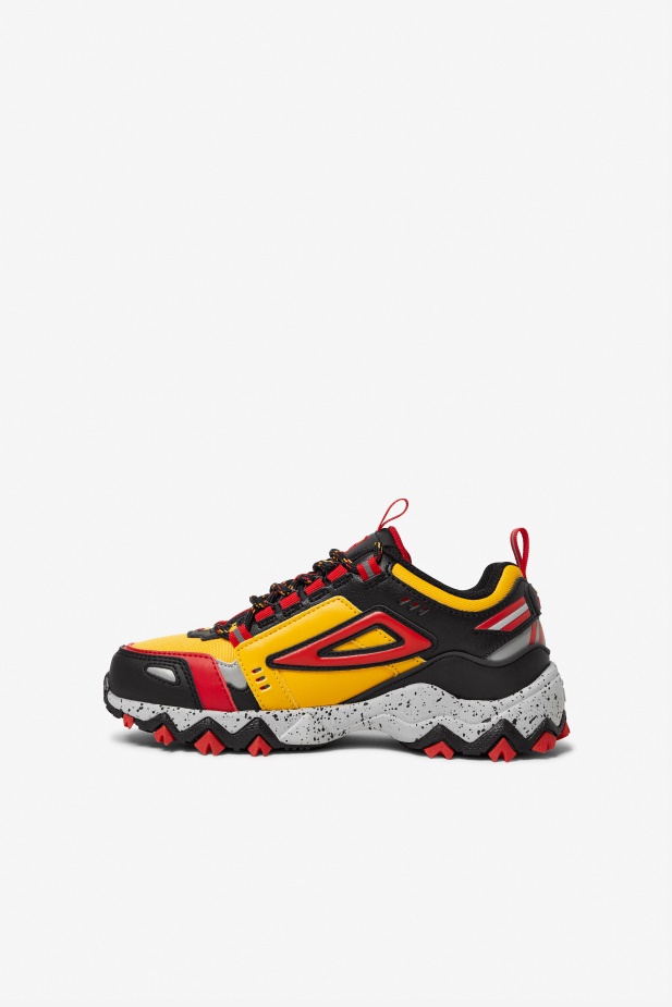 Fila Zlatá/černá/červená Little Kids\' Oakmont Tr