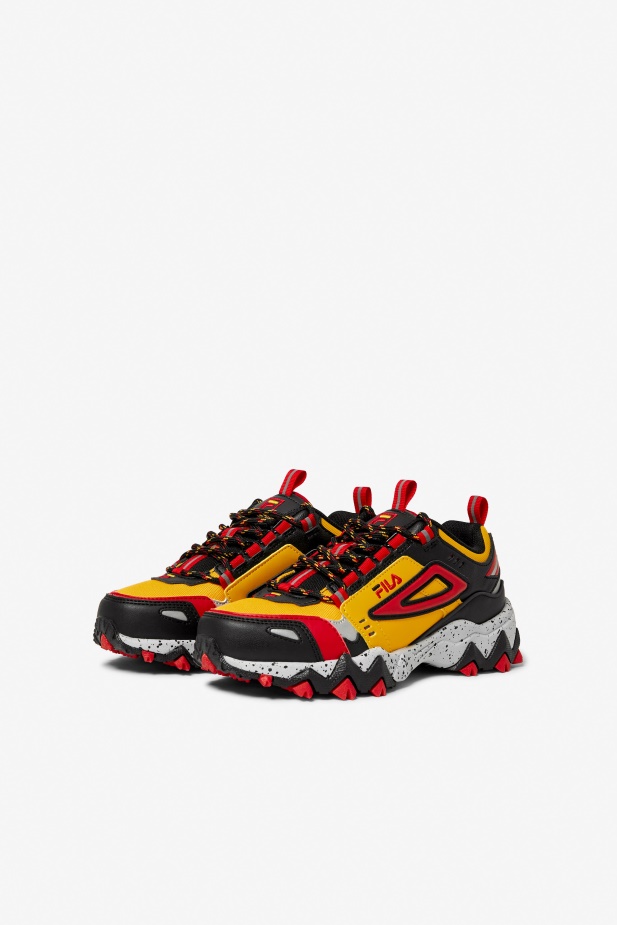 Fila Zlatá/černá/červená Little Kids\' Oakmont Tr