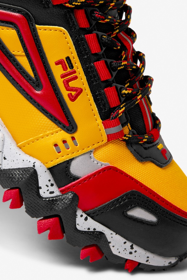 Fila Zlatá/černá/červená Little Kids\' Oakmont Tr