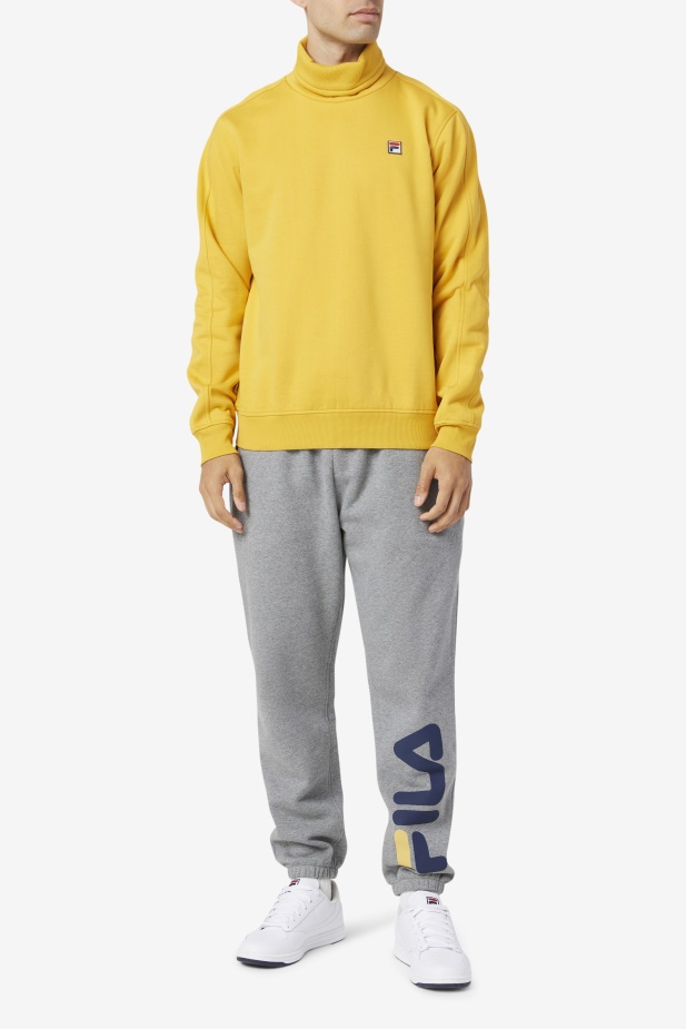 Fila Noah Fleecový Rolák Zlatá Záře