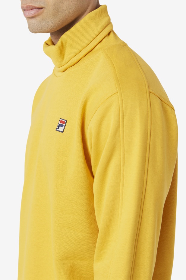 Fila Noah Fleecový Rolák Zlatá Záře