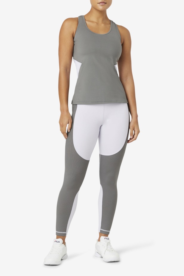Fila Uplift Open Racerback Tílko Chrlič/levandule Modrá