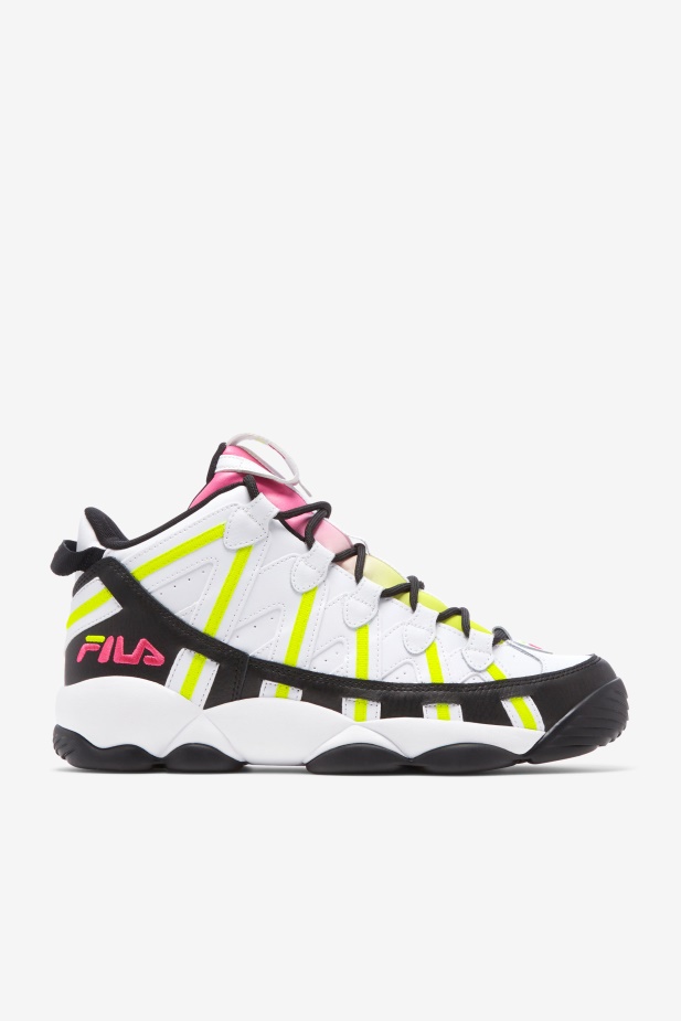 Fila Bílé/černé/žluté Pánské Stackhouse špagety