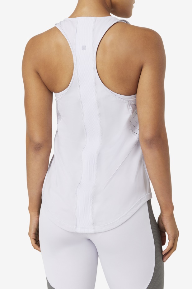 Fila Uplift Texturované Racerback Tílko Lavendrblue