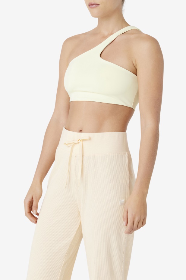 Fila Kady Asymetrický Top Podprsenka Něžná žlutá