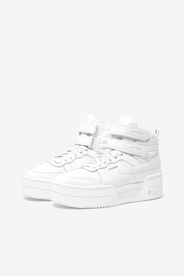 Bílá/růžová Glo Dámská F-14 Lifted Fila