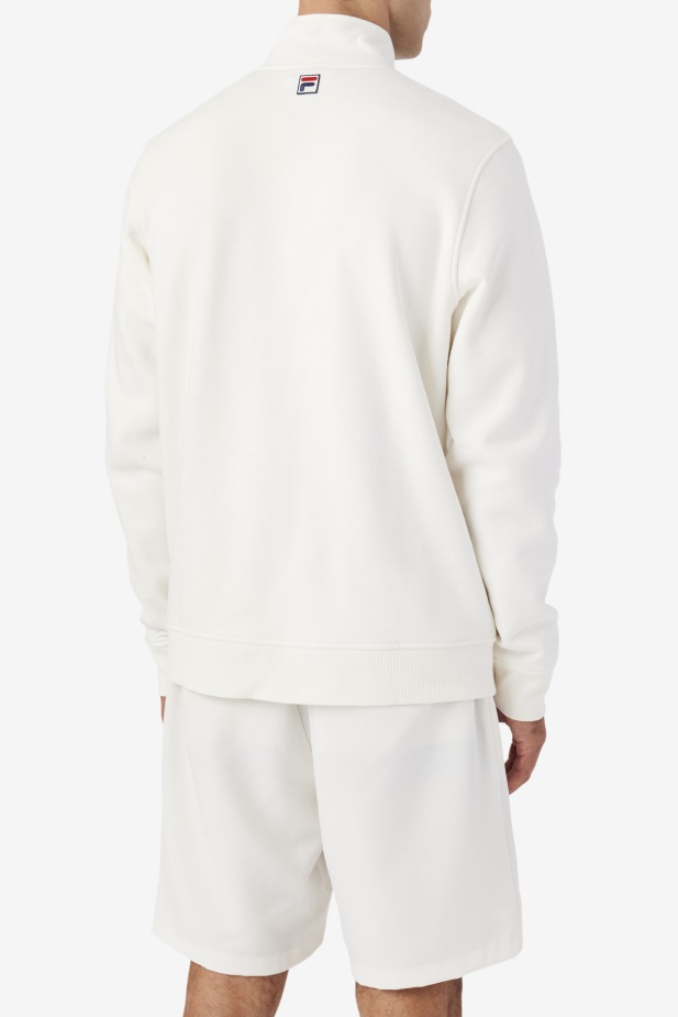 Mikina Fila Nima 1/4 Zip Gardenia/navy/červenec Bug